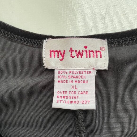 Vintage Velvet Maxi Dress XL Embroider Whimsigoth Vamp Dark Romantic Witchy Y2K - Picture 7 of 10